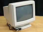 Packard Bell PB-1272A Monochrome Text - Amber